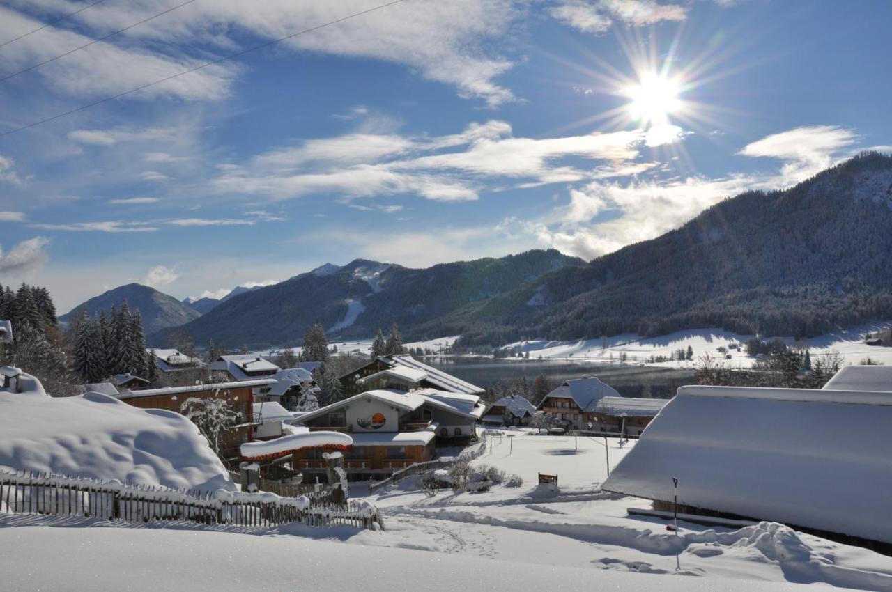 Erdhaeuser Und Apartments Mit Seeblick Und Alleinlage 魏森湖 外观 照片